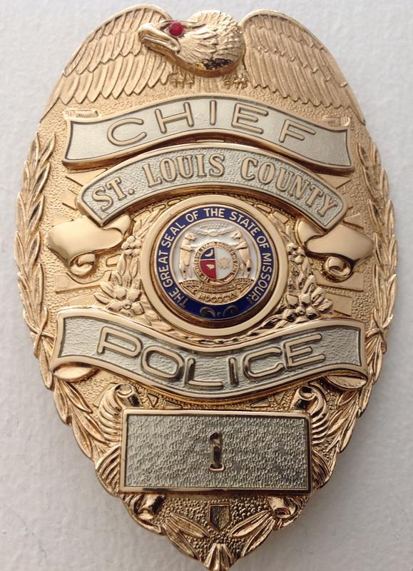 ST. LOUIS COUNTY MO. POLICE--LAW ENFORCEMENT MEMORABILIA