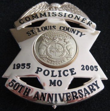 Item # CPI-011St. Louis County P.D. Badge Key Chain – St. Louis County  Police Welfare Association