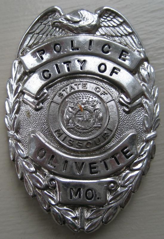 ST. LOUIS POLICE BADGES--LAW ENFORCEMENT MEMORABILIA